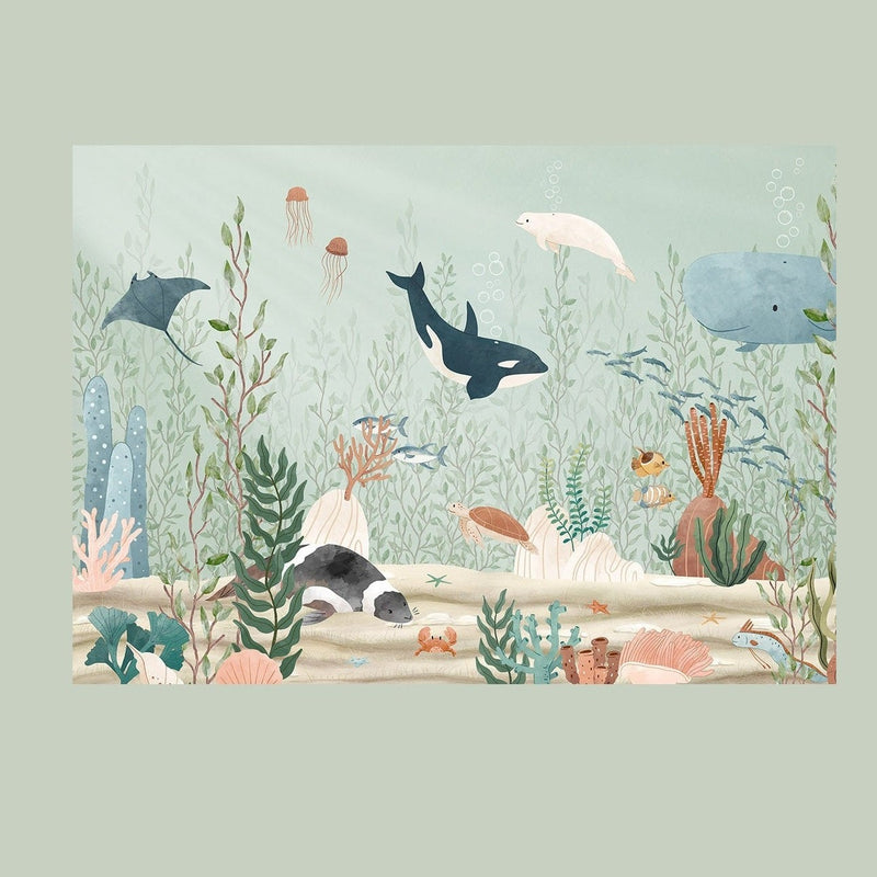 Sir Edward Fotobehang - Kelp Forest - Peel & Stick