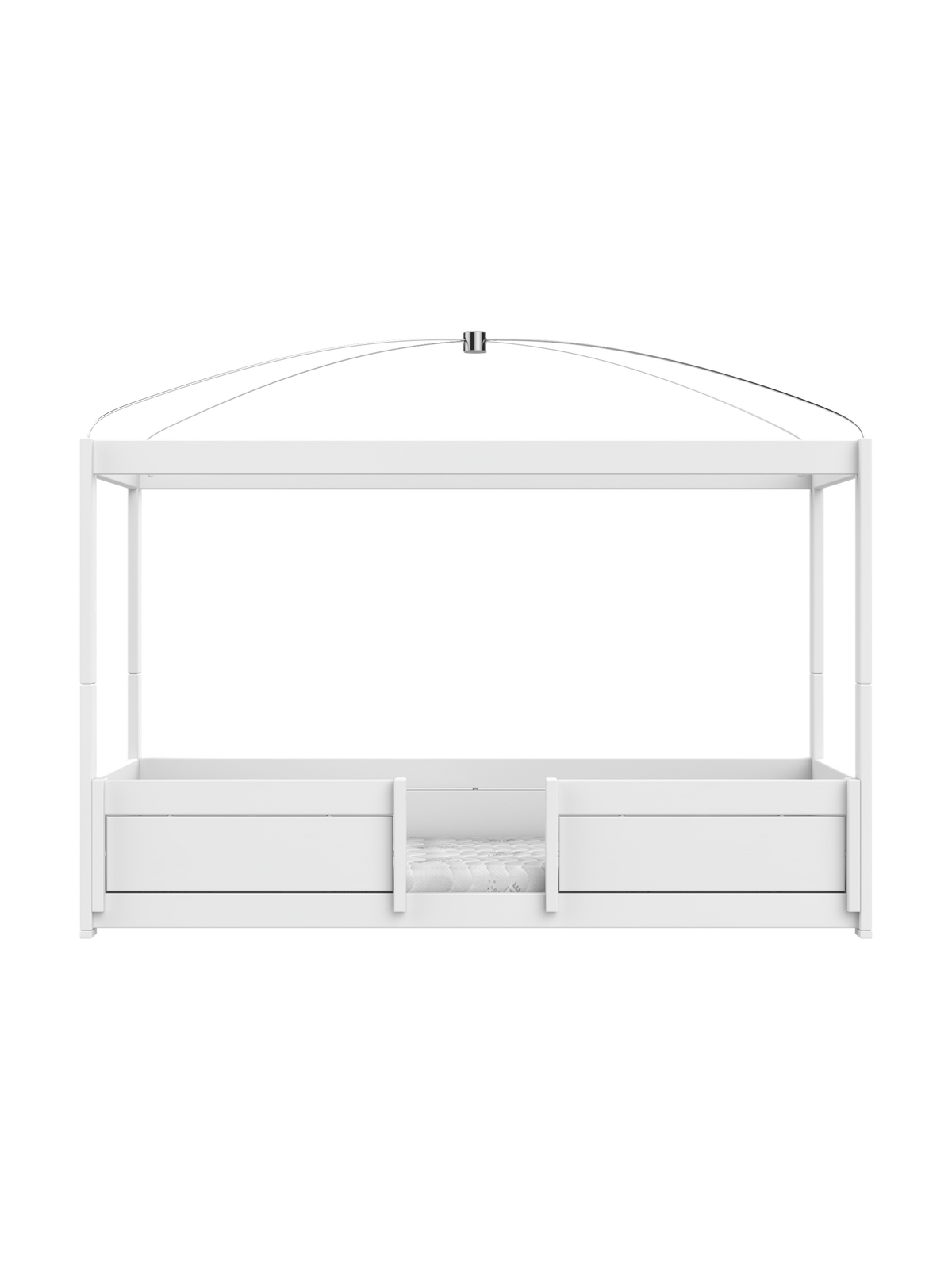 Lifetime 4-in-1 Hemelbed Wit - Deluxe