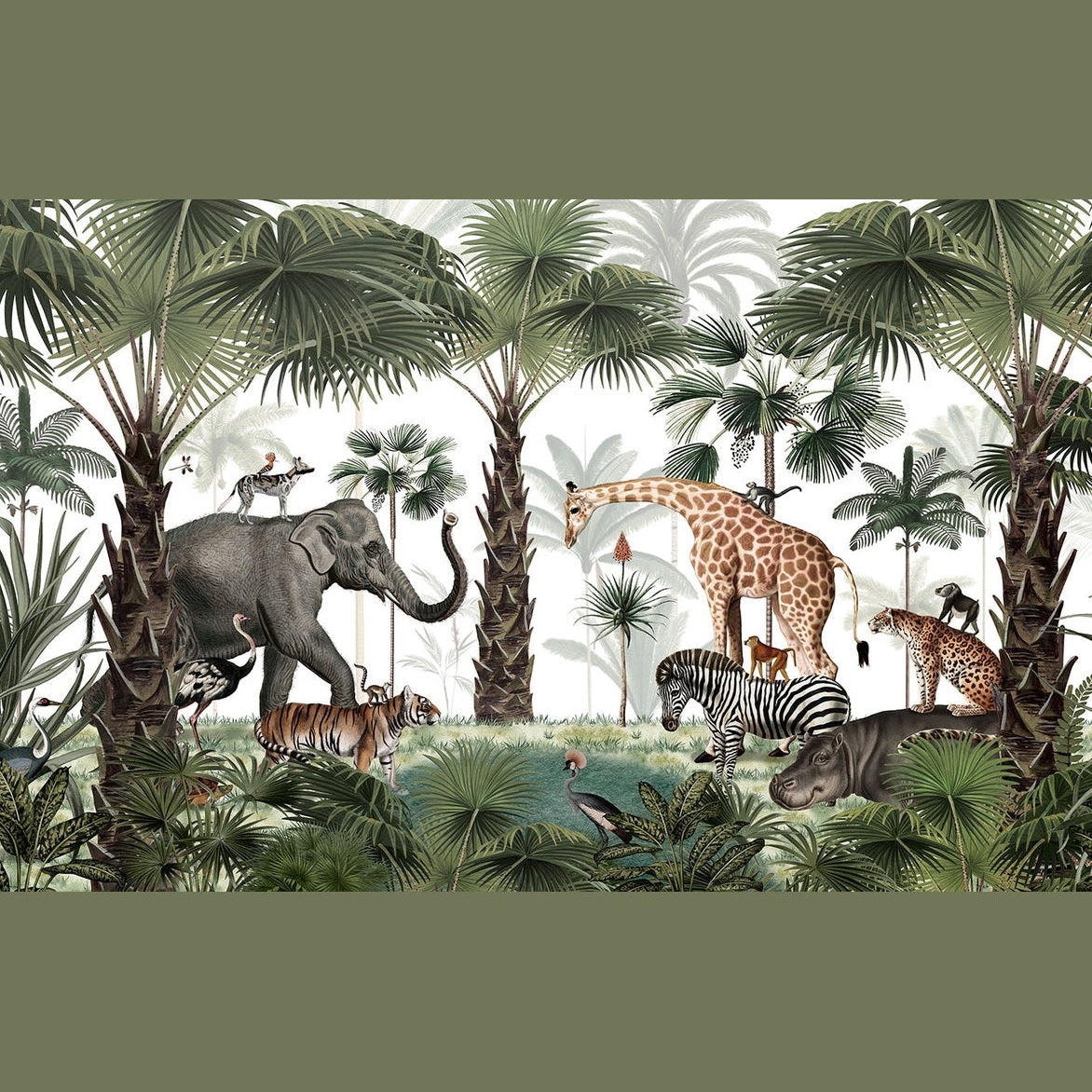 Sir Edward Fotobehang - Animal Kingdom - Peel & Stick