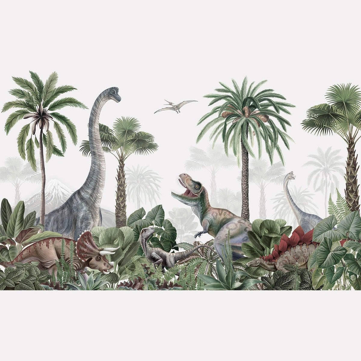 Sir Edward Fotobehang - Dino Jive - Peel & Stick