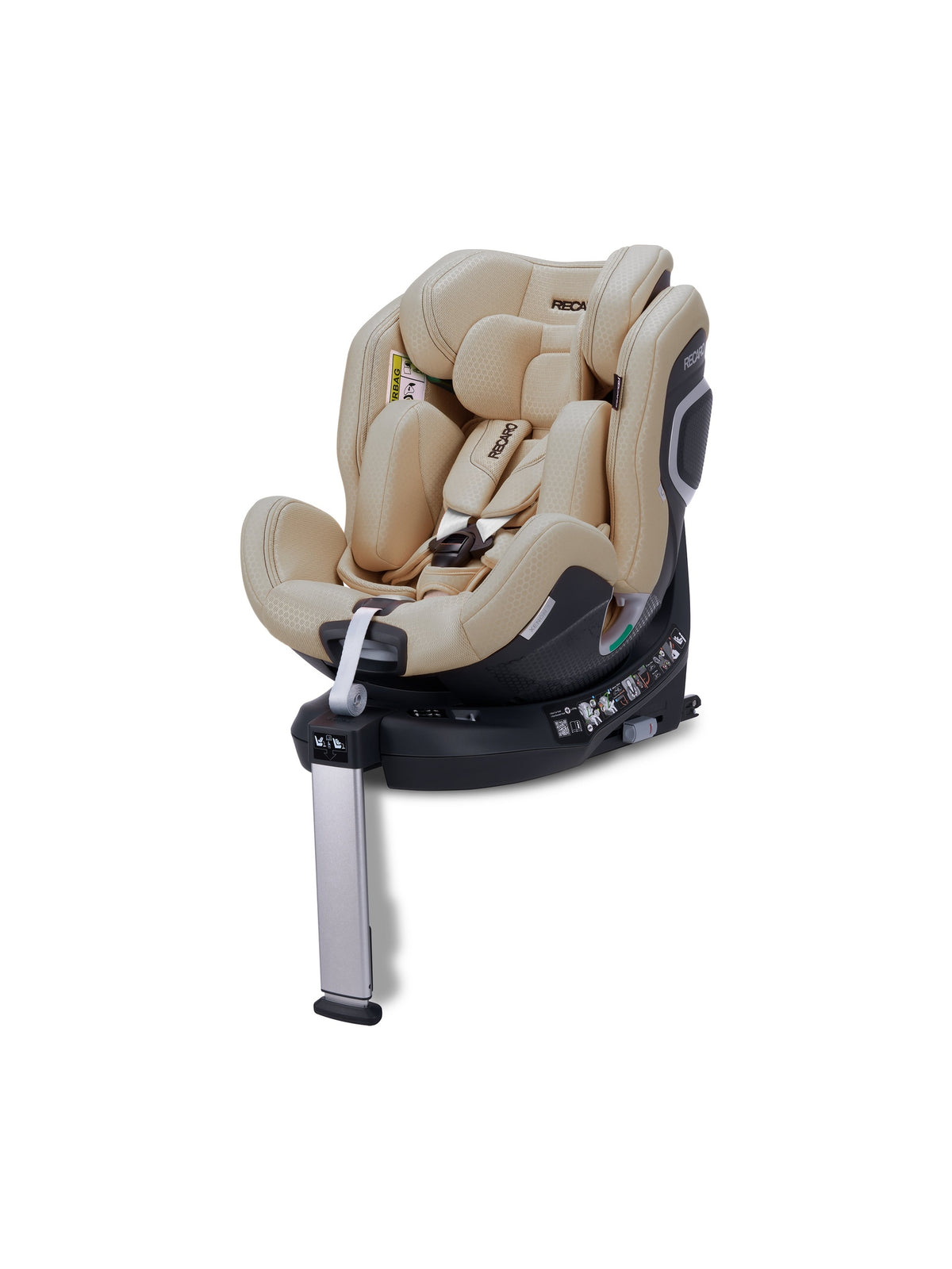 Recaro Xenon 1 i-Size Autostoel 40-125 cm - 360° Draaibaar - Elegant Beige