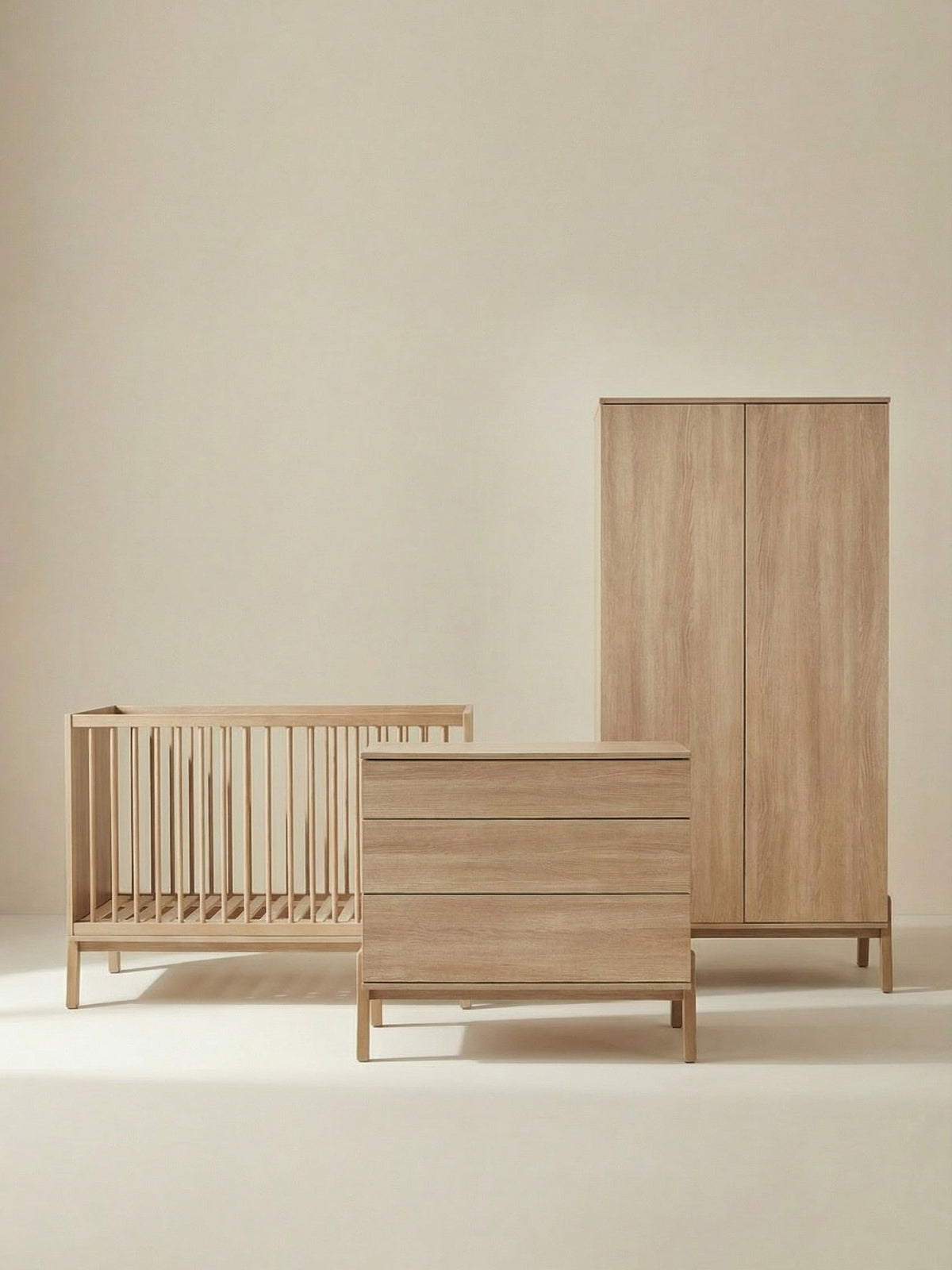 Quax Ashi 3-Delige Babykamer Honey Ash
