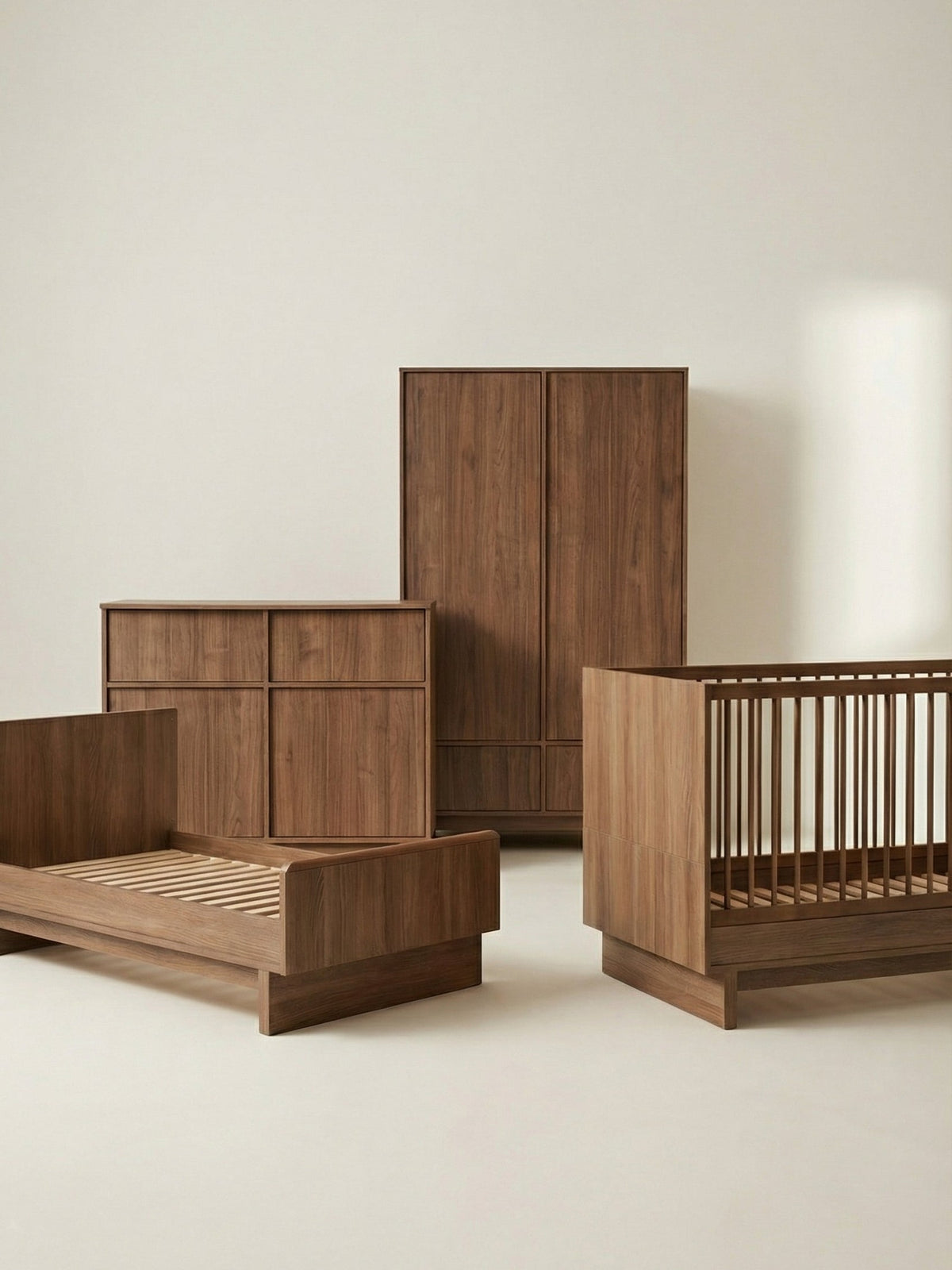 Quax Kyo 3-Delige Meegroeikamer Walnut