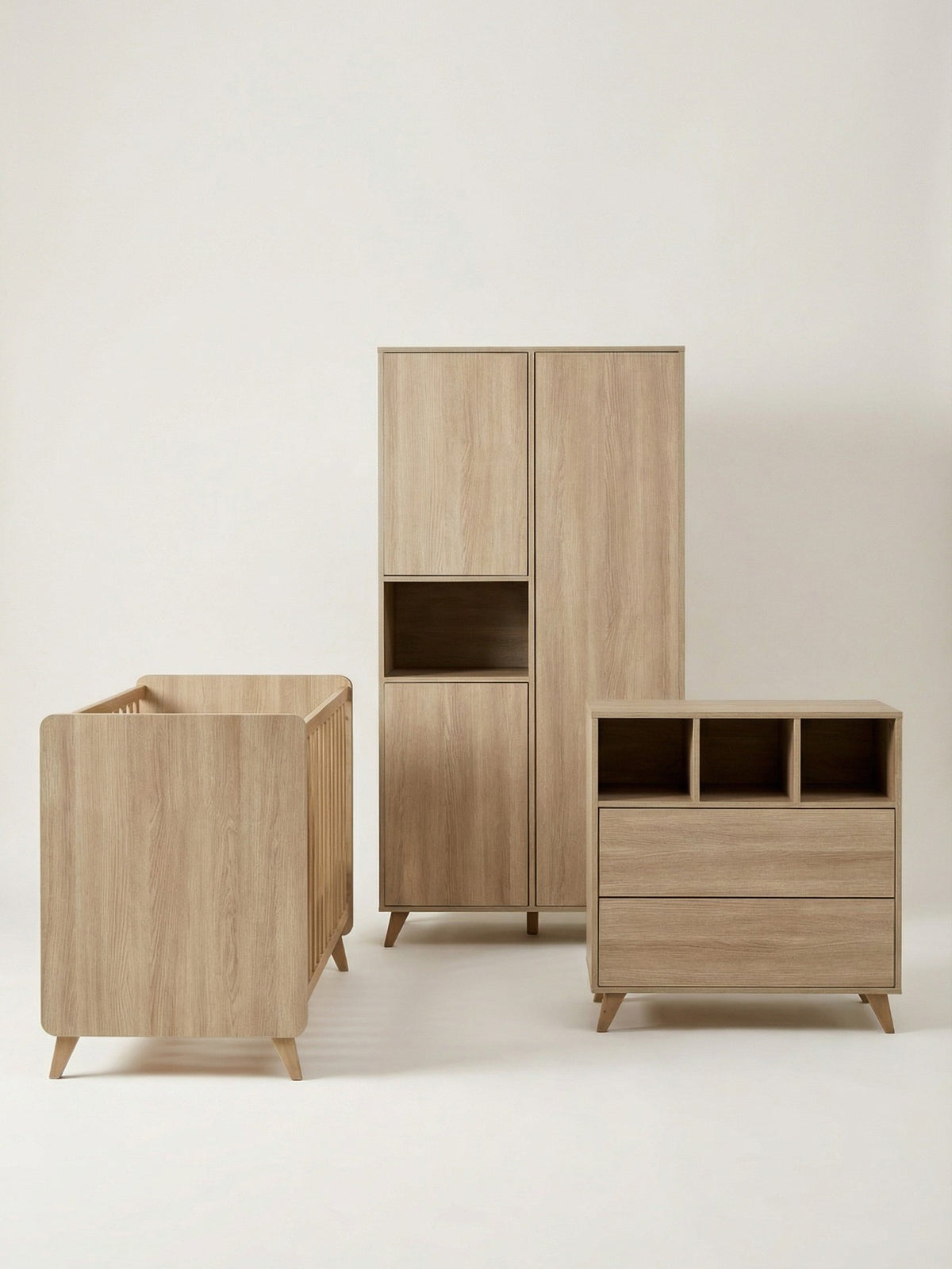 Quax Loft 3-Delige Babykamer Honey Ash