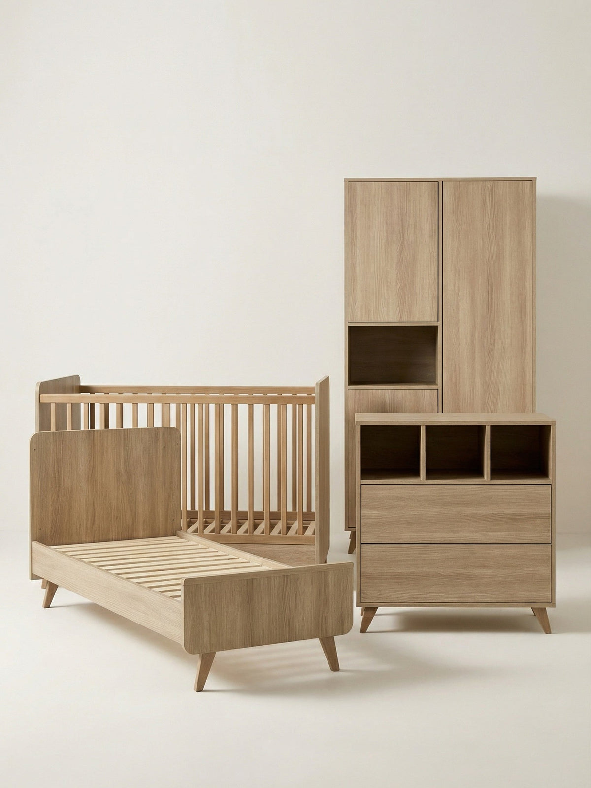 Quax Loft 3-Delige Meegroeikamer Honey Ash