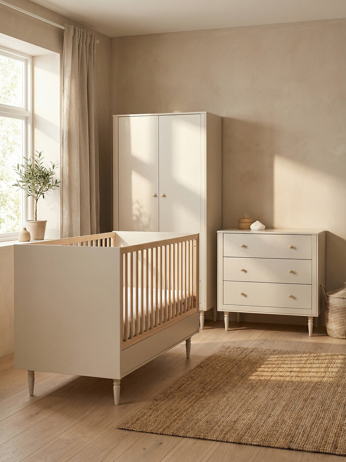 Pinio Petite 3-Delige Babykamer Champagne
