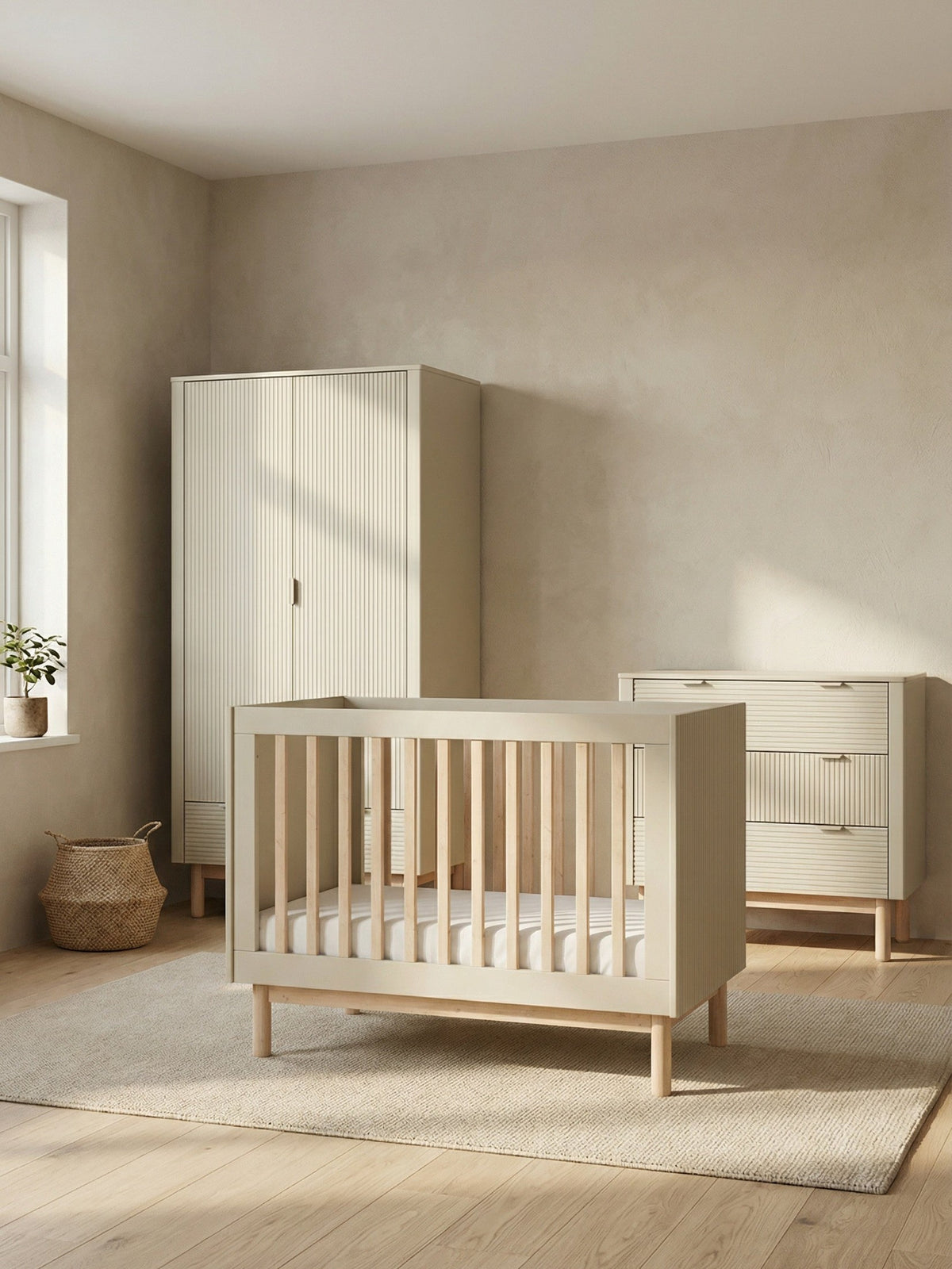 Pinio Miloo 3-Delige Babykamer Champagne