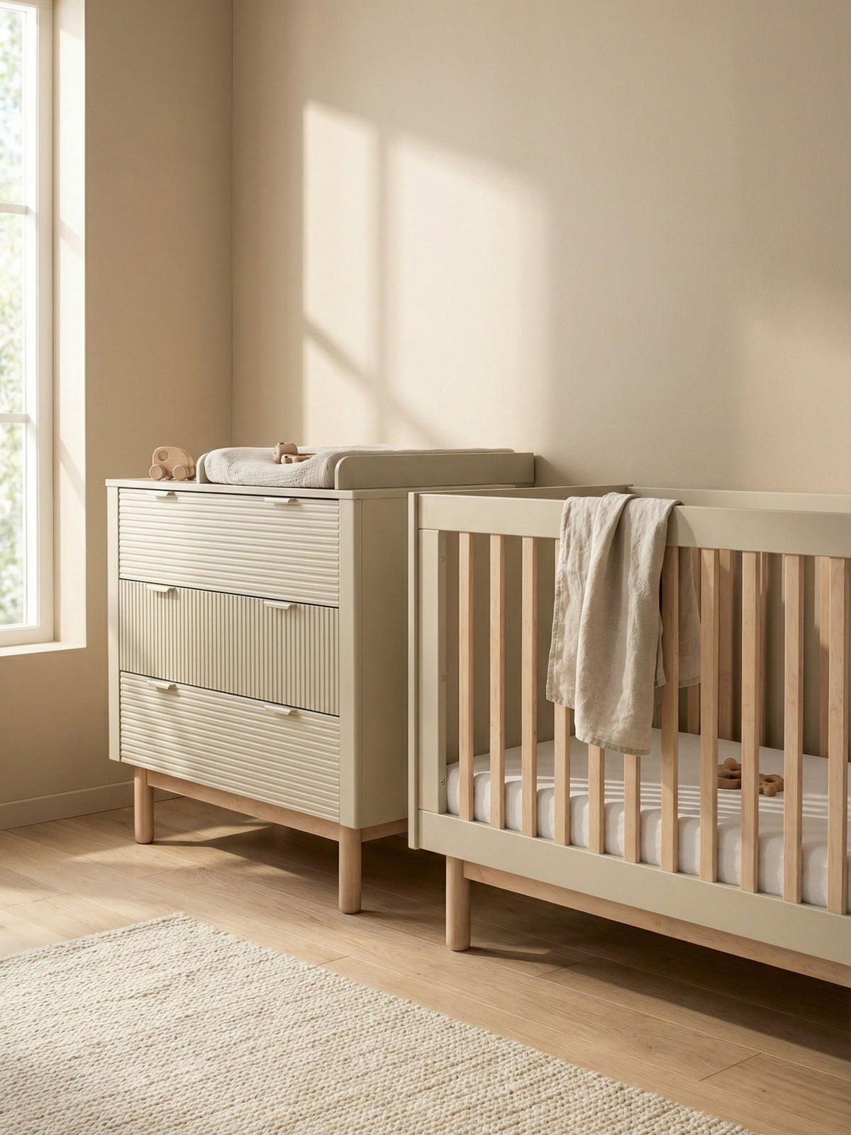 Pinio Miloo 2-Delige Babykamer Champagne