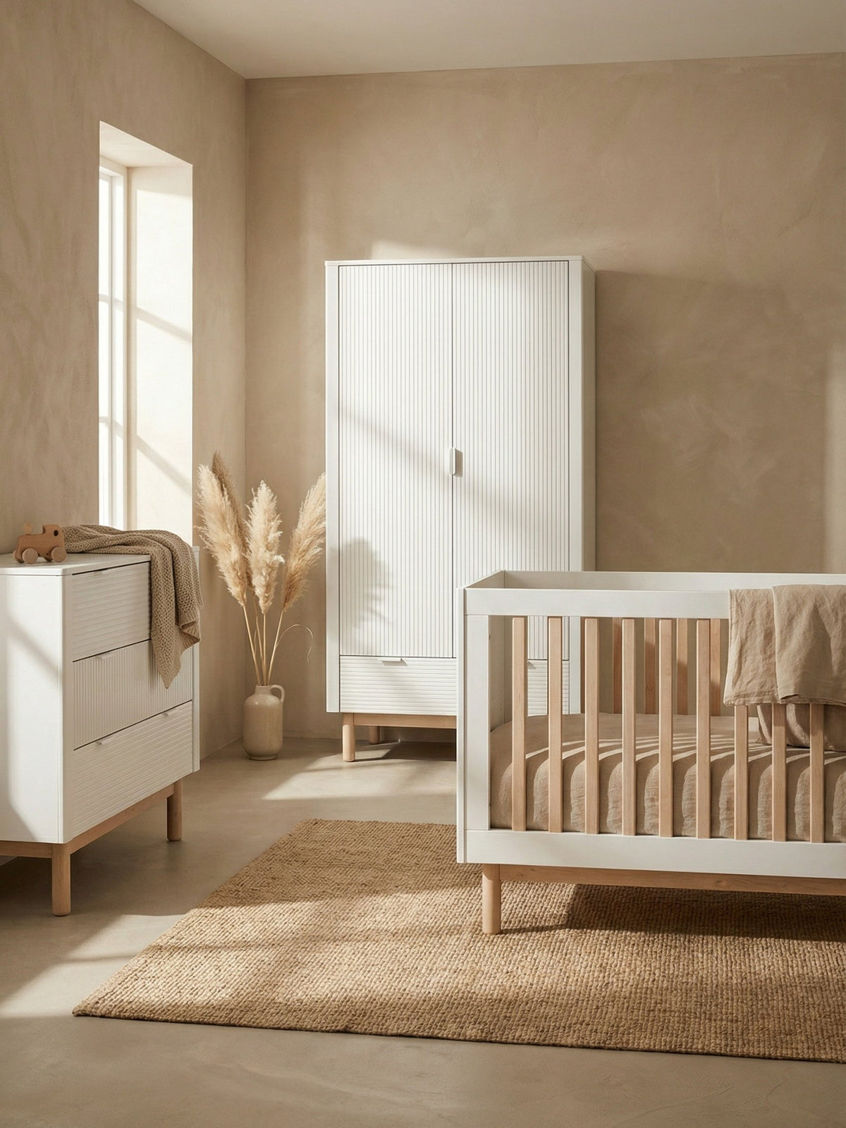 Pinio Miloo 3-Delige Babykamer Wit