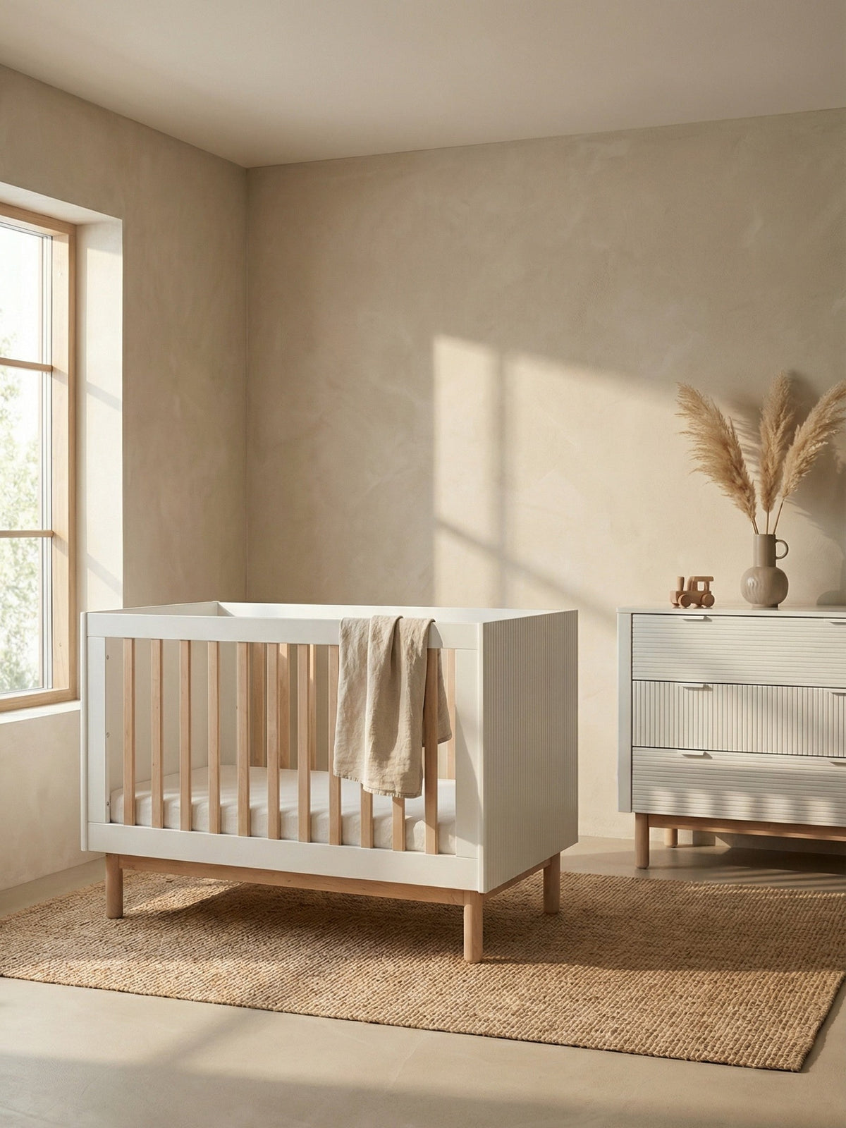 Pinio Miloo 2-Delige Babykamer Wit