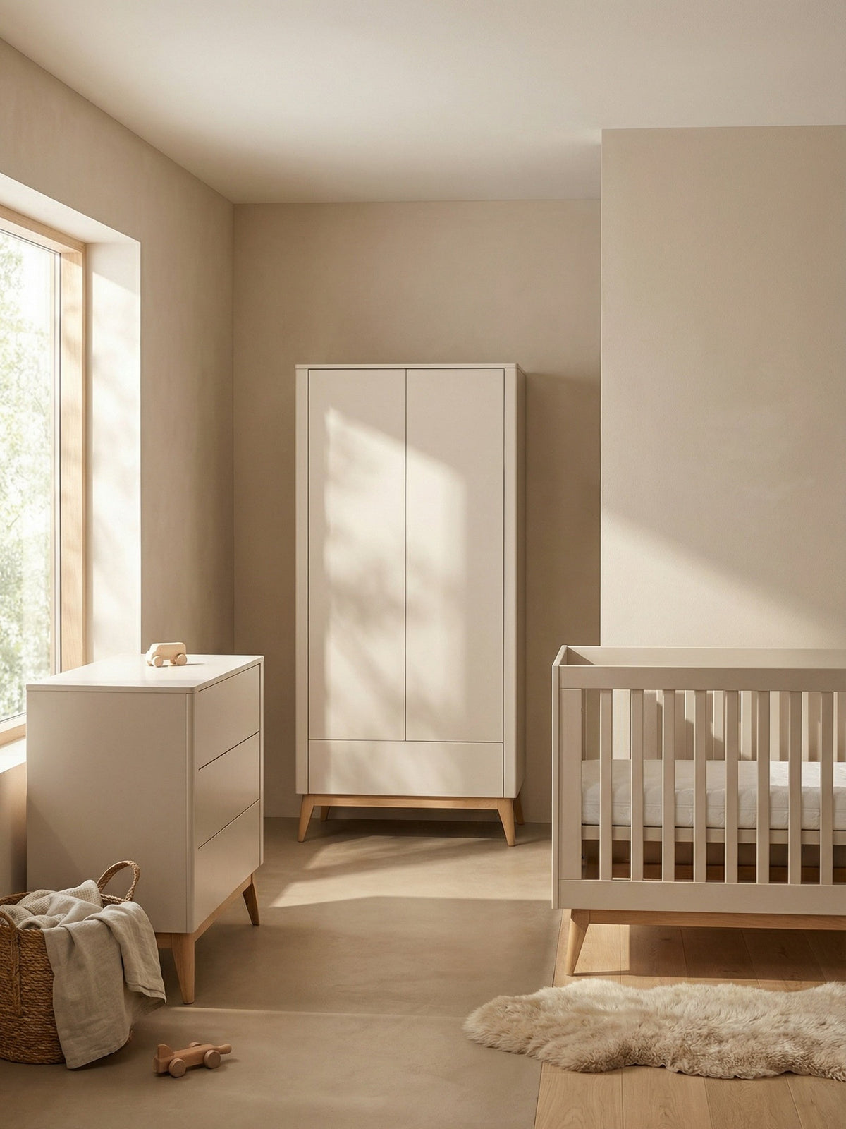 Pinio Seth 3-Delige Babykamer Champagne