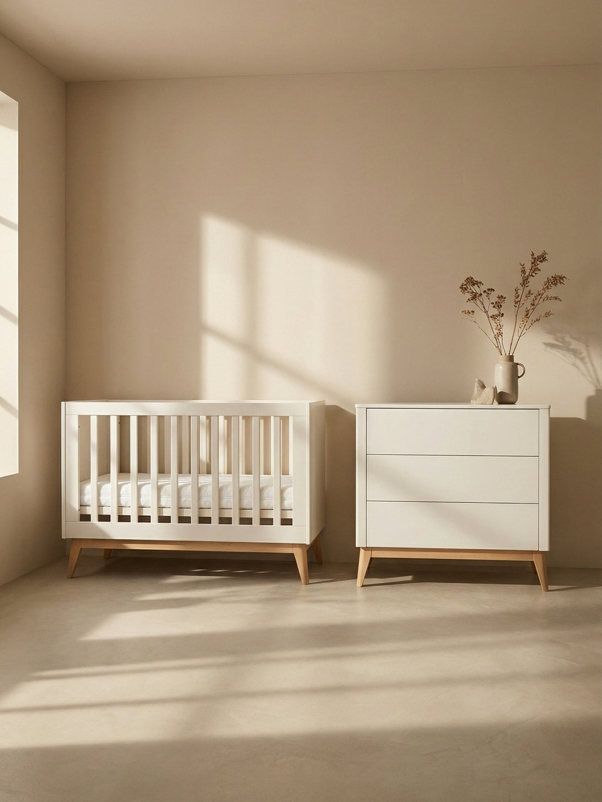 Pinio Seth 2-Delige Babykamer Champagne