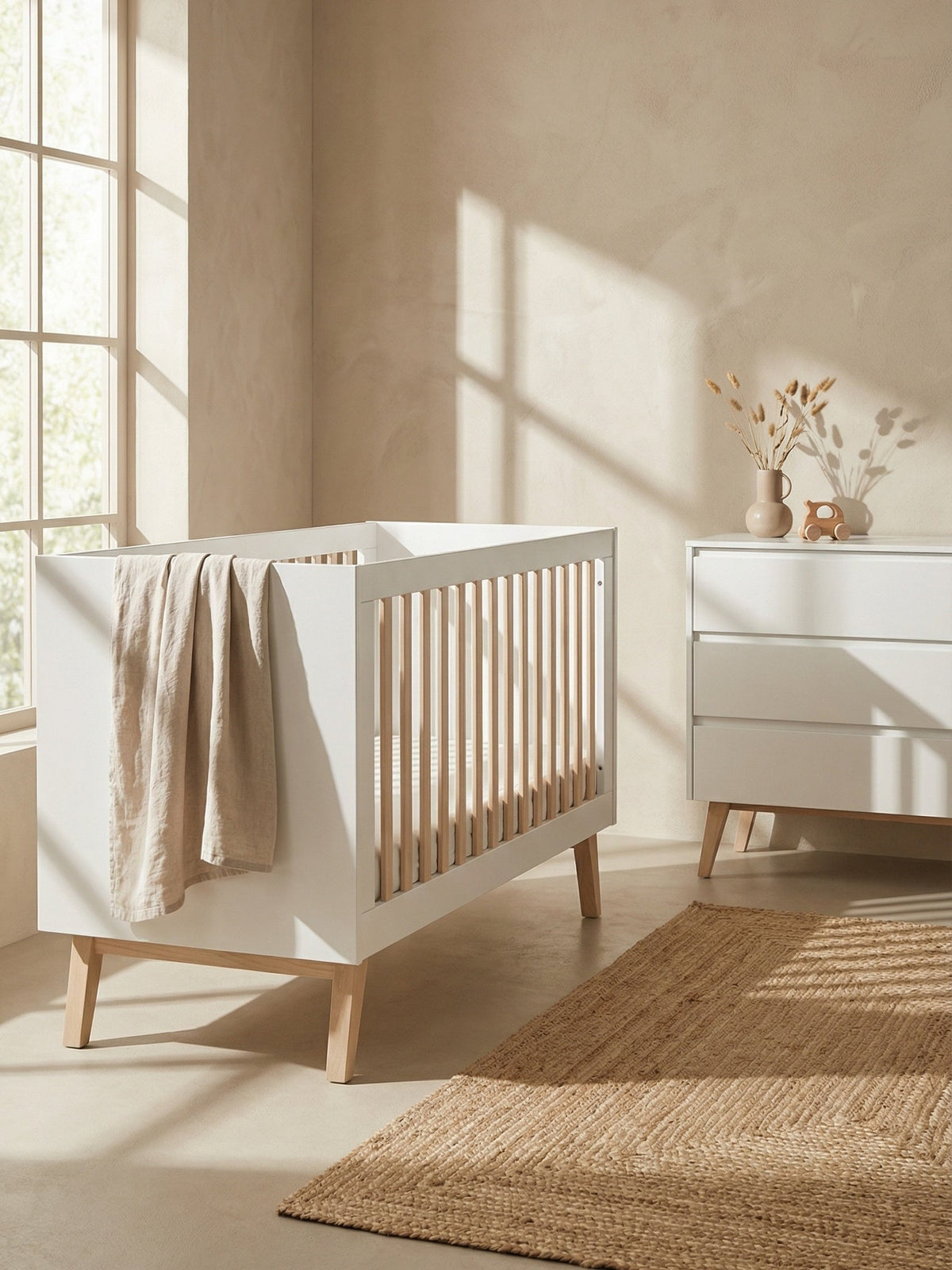 Pinio Swing 2-Delige Babykamer Wit