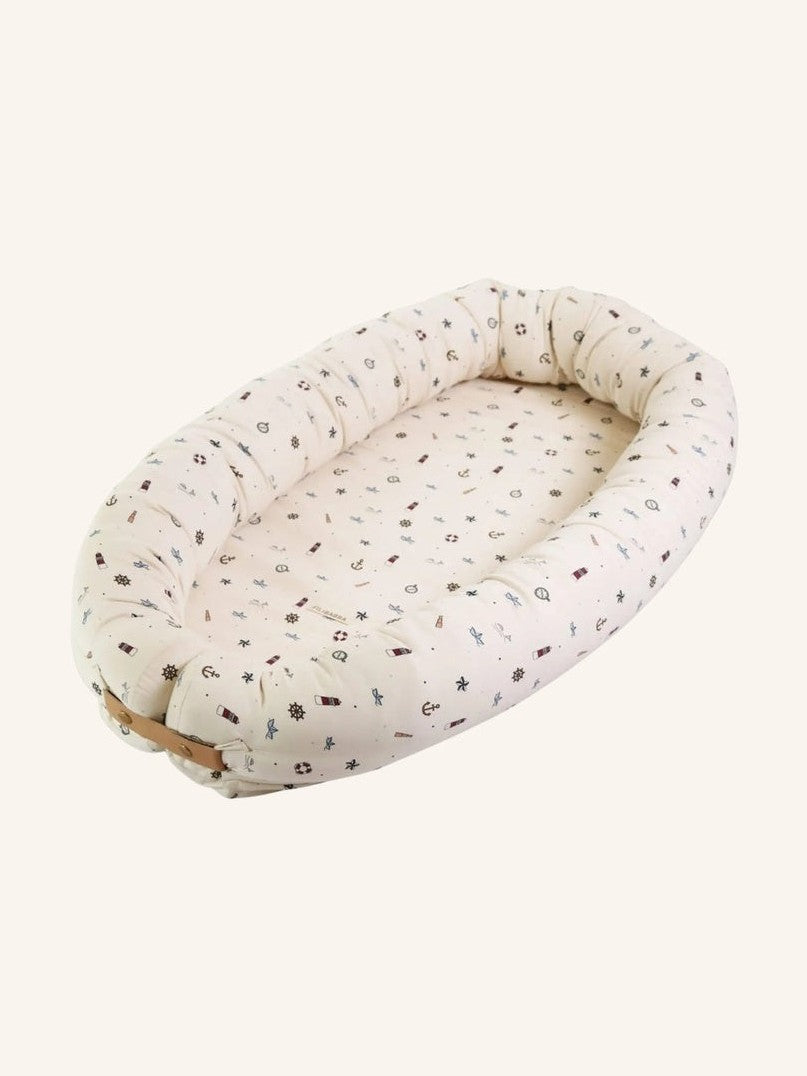Filibabba Babynest Matroos Creme