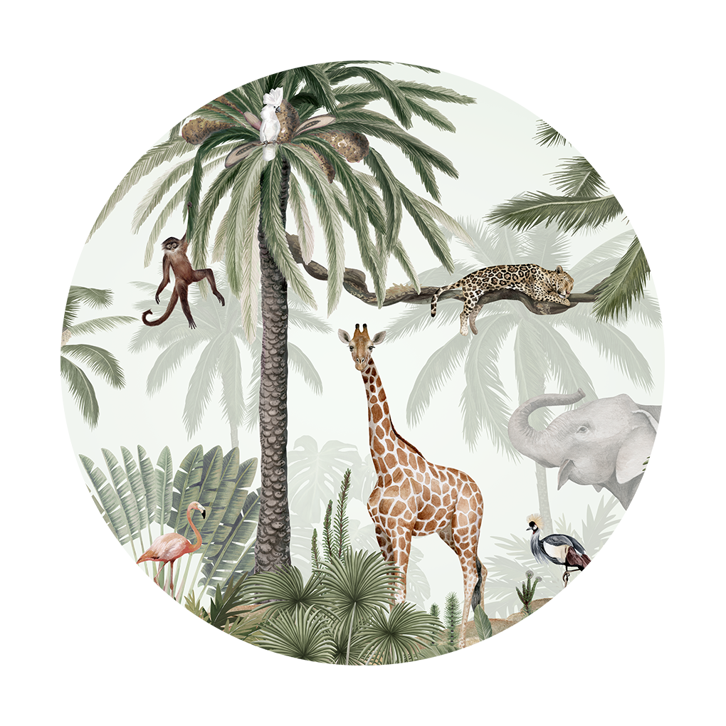 Sir Edward Behangcirkel - Tropical Jive - Peel & Stick 140cm