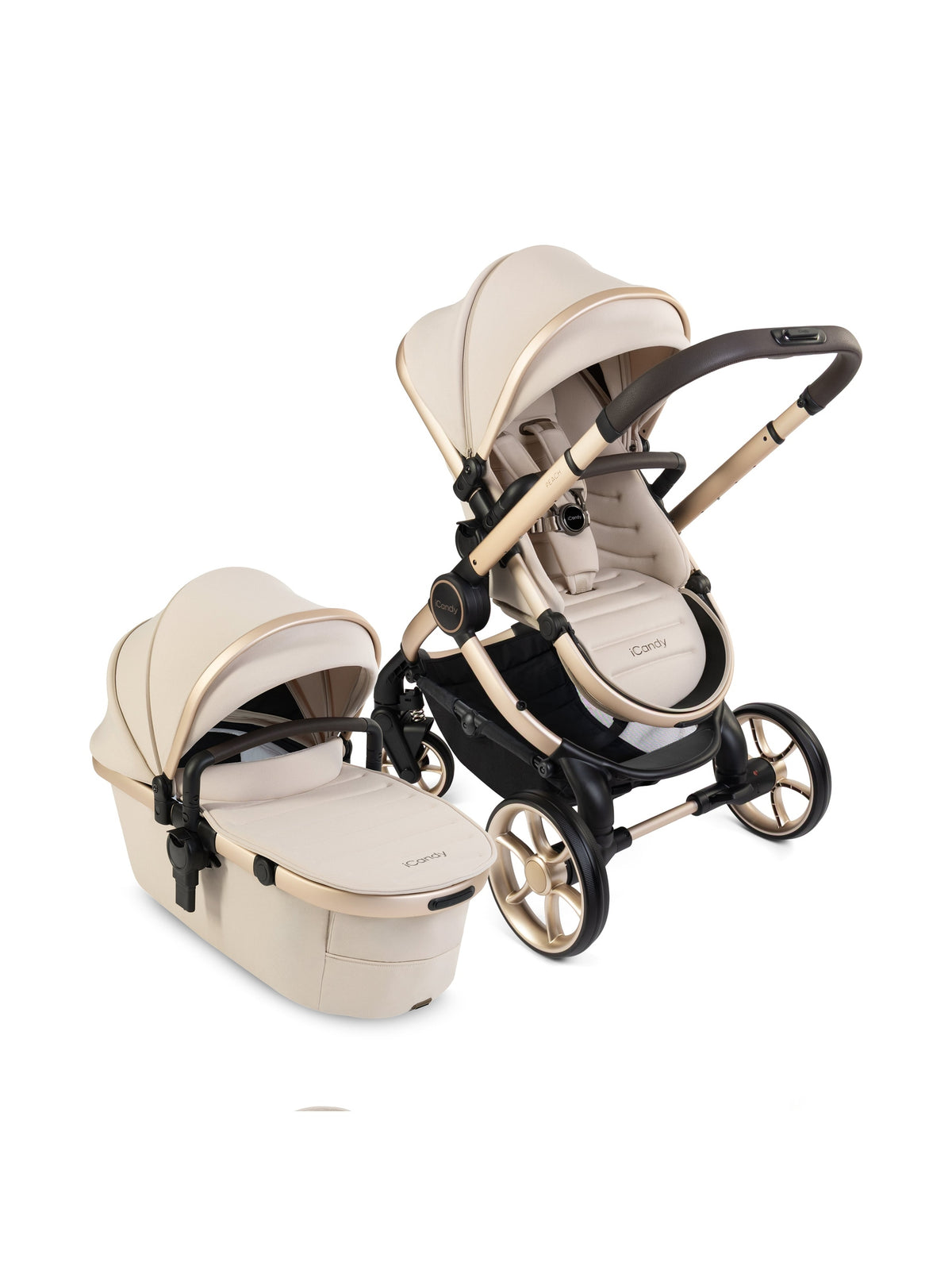 iCandy Peach 8 2-in-1 Kinderwagen - Complete Bundel - Biscotti