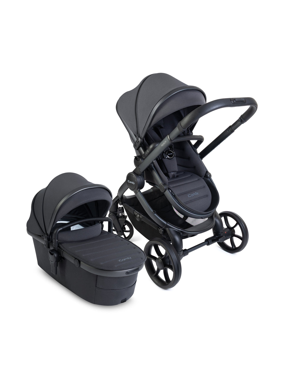 iCandy Peach 8 2-in-1 Kinderwagen - Complete Bundel - Grey