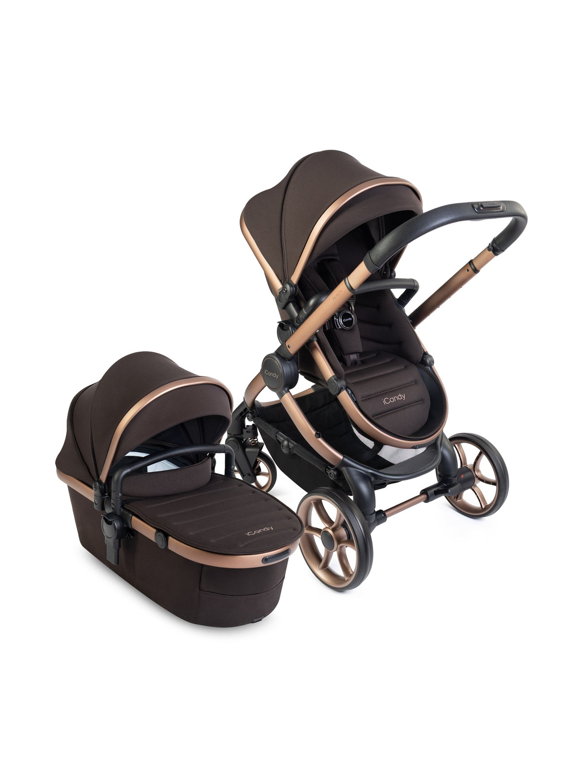 iCandy Peach 8 2-in-1 Kinderwagen - Complete Bundel - Pecan